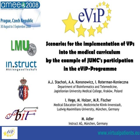 eViP project powerpoint | PPT
