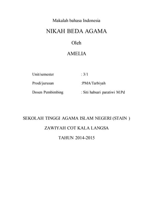 Amelia unit 3 pma