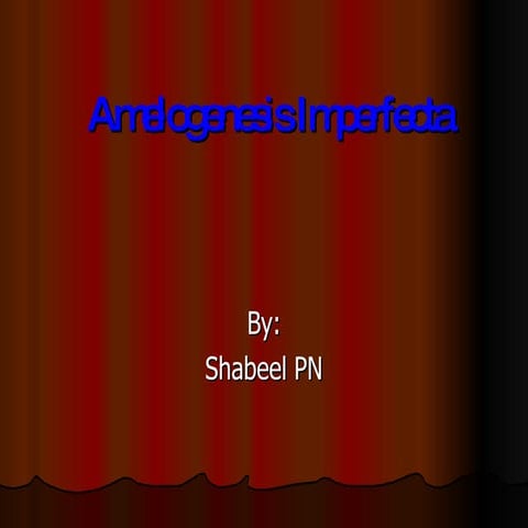 Amelogeneis Imperfecta