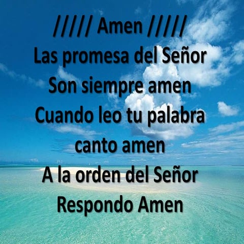 Amen, amen, amen | PPTX