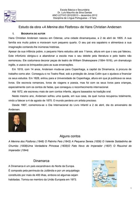 A menina e os fósforos