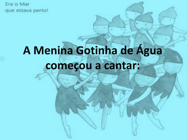 A menina gotinha de água 2