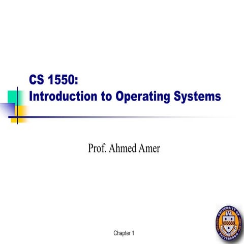 Intriduction to Operating systems Windows