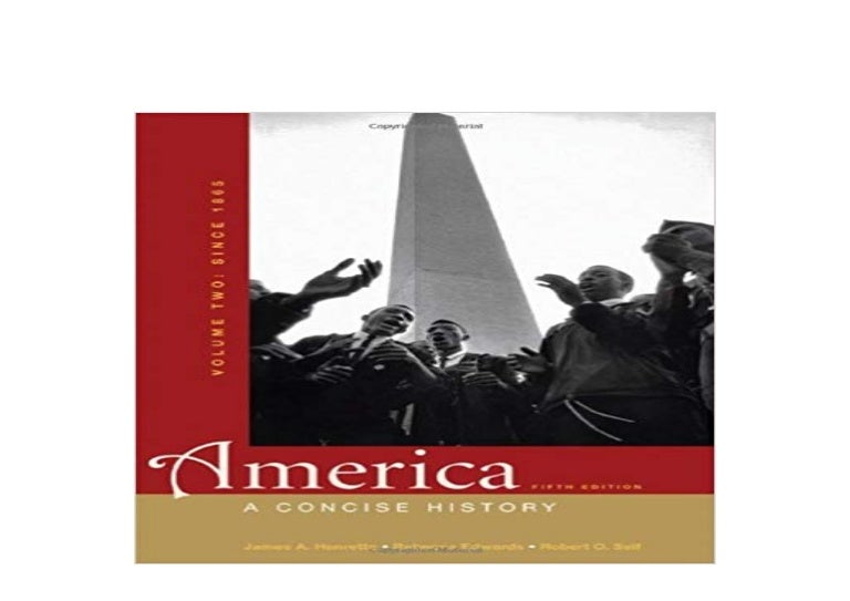 pdf library America A Concise History Volume Two