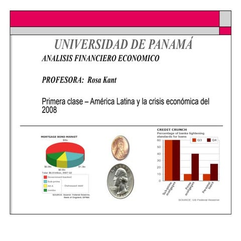 El impacto “real” de la crisis económica global: Una visión desde ...
