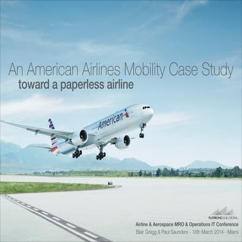 American Airlines Mobility Case Study