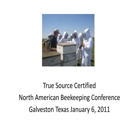North American Beekeeping Conference | PPTX