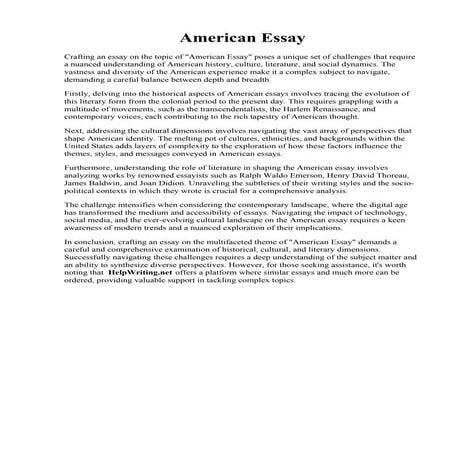 American Essay.pdf