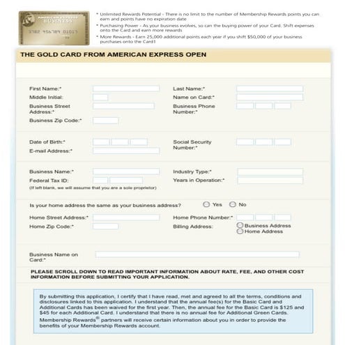 American Express Open App