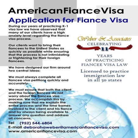 Americanfiancevisa Presentation | Application for Fiance Visa