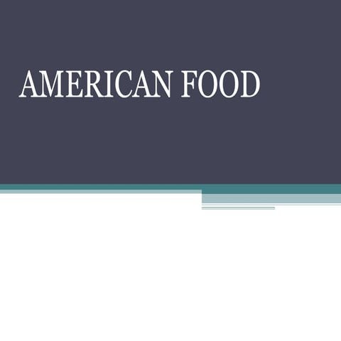 American food