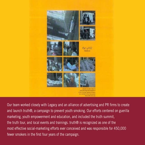 GH and American Legacy Foundation