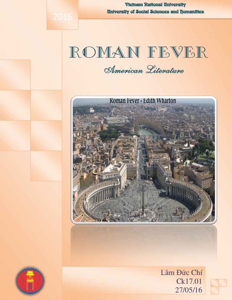 Roman Fever Edith Wharton