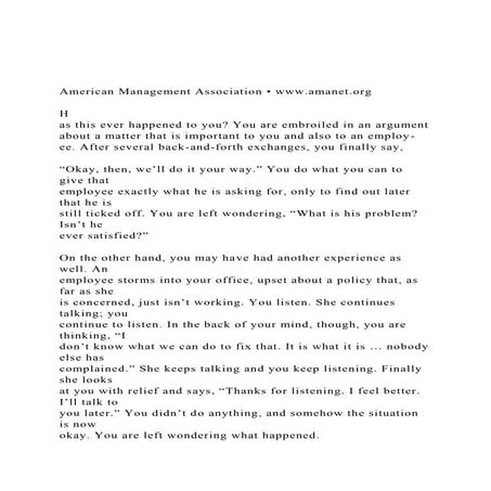 American Management Association • www.amanet.orgHas this.docx