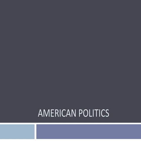 American Politics and Culture 2011.03