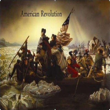 American revolution