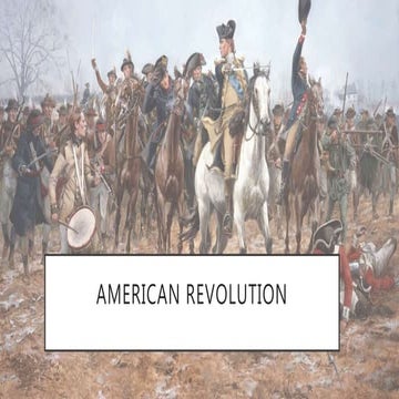 American revolution