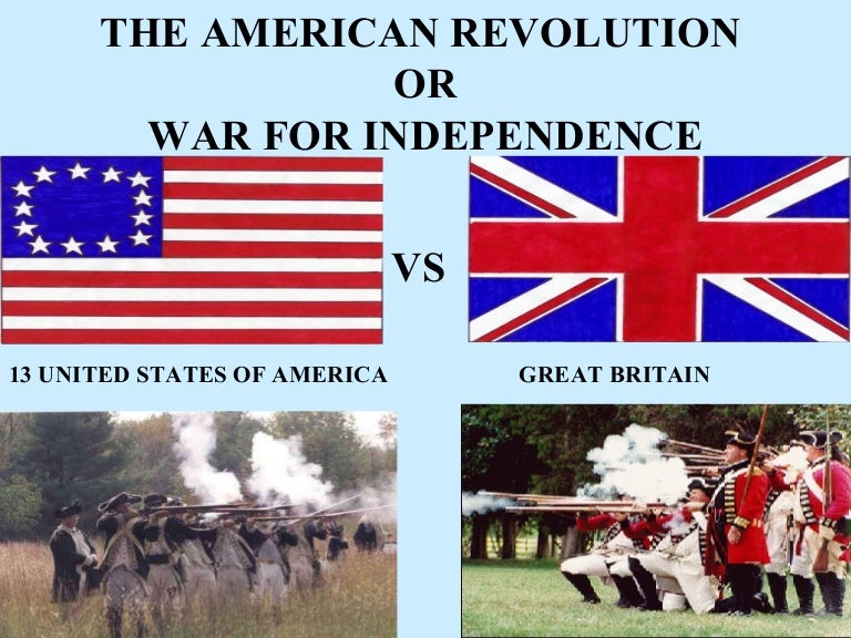 american revolution powerpoint 8