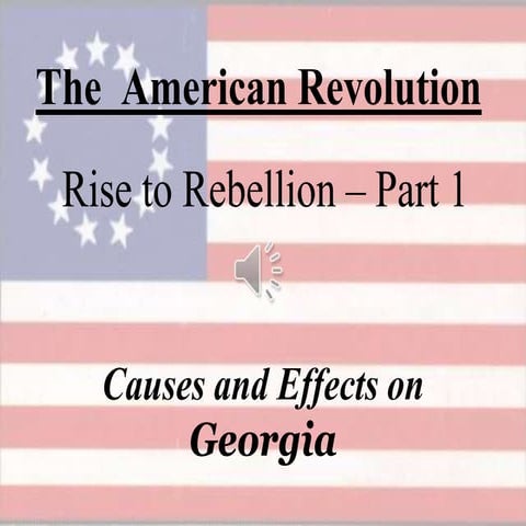 American revolution pt.1