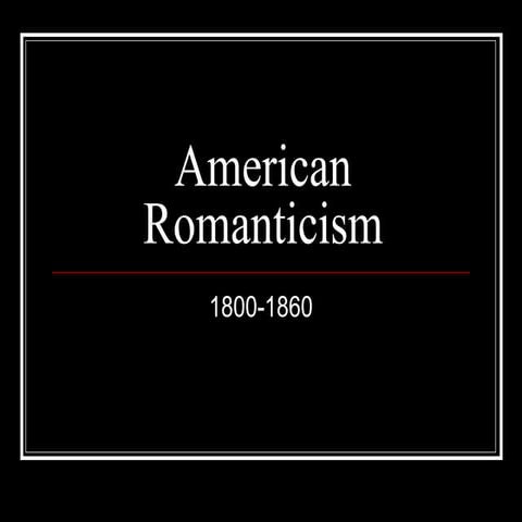 American romanticism