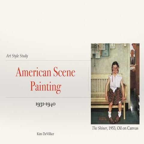 American Scene Painting