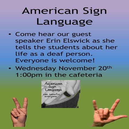 American sign language | PDF