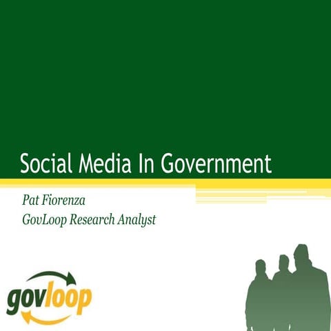 Social Media Public Sector: American U Presentation