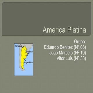 America platina - 8º ano