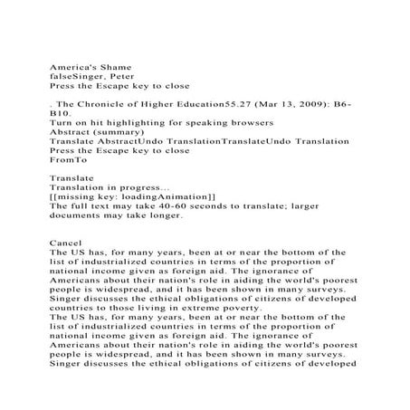 Americas ShamefalseSinger, PeterPress the Escape key to clo.docx