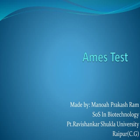 Ames test