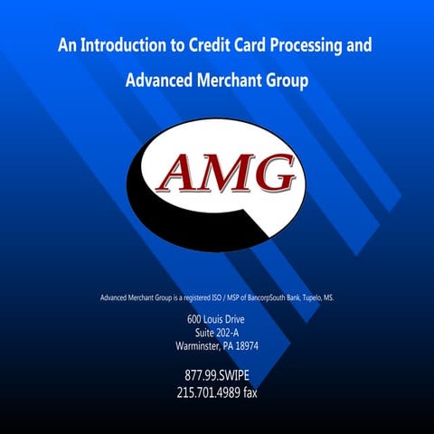 Credit Card Processing Overview
