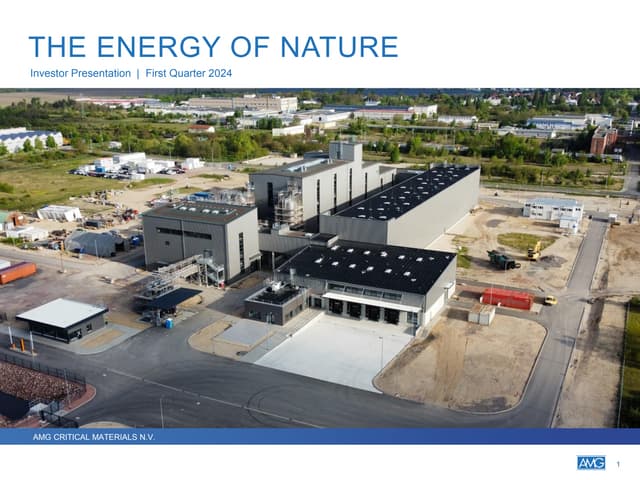 AMG Quarterly Investor Presentation May 2024