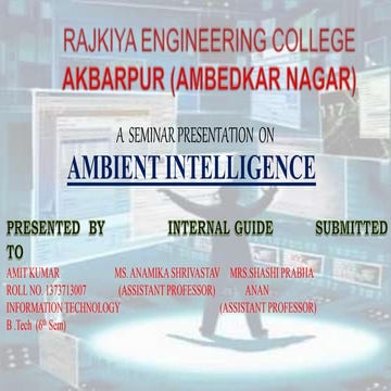 seminar presentation on AMI 