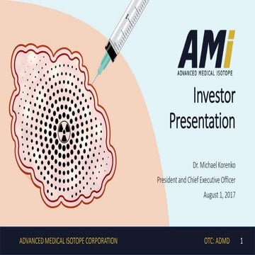 AMI Investor Presentation | PPTX