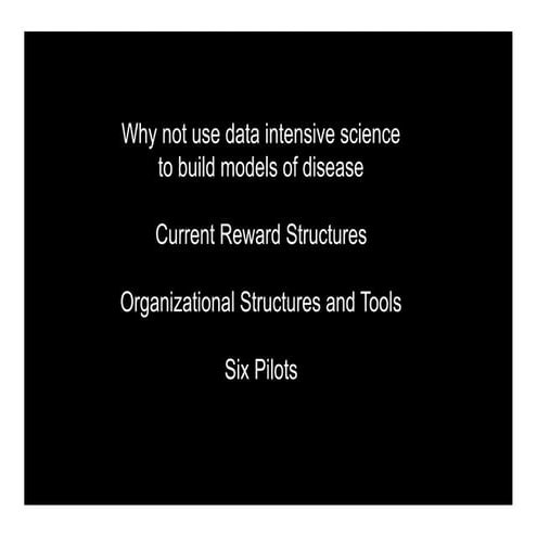 Stephen Friend AMIA Symposium 2012-03-21