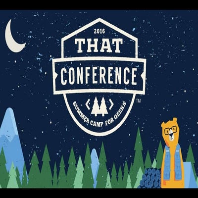 A Microservices Architecture That Emphasizes Rapid Development (That Conference)