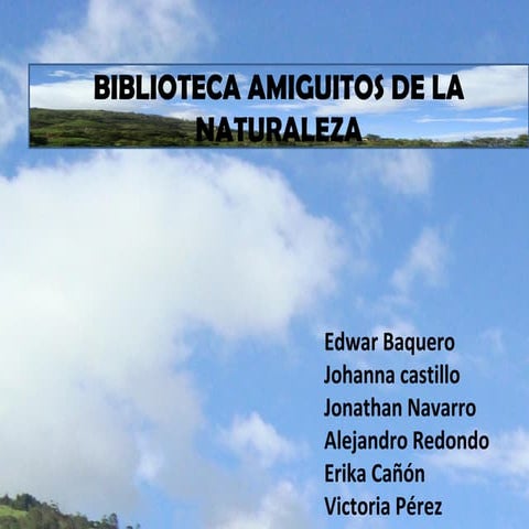 Amiguitos de la naturaleza