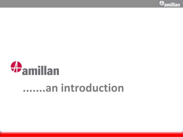 Amillan Intro Presentation