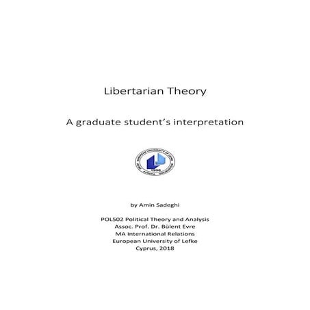 Libertarian Theory