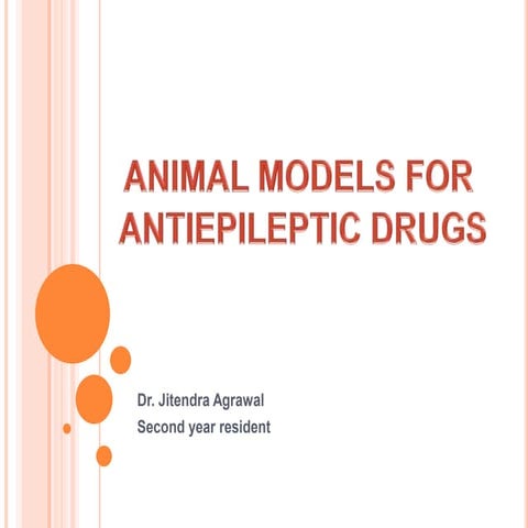 Aminal models for seizure