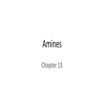 Amines class 12 ppt CBSE