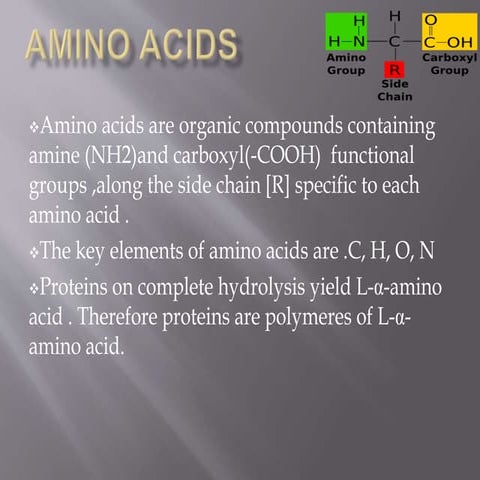 Amino acids