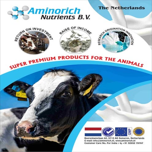 Aminorich   diary farms