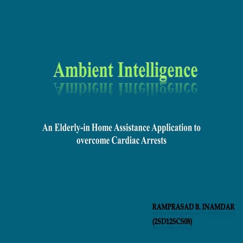 Ambient Intelligence