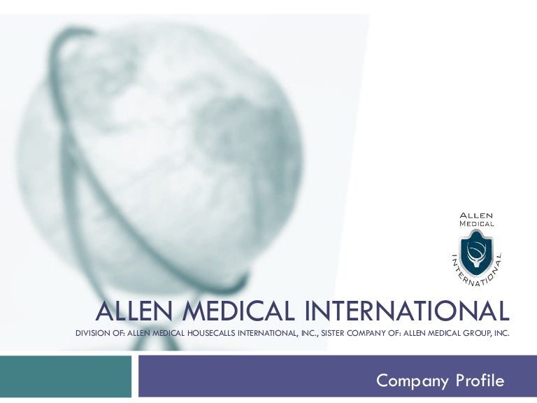 Allen Medical International Profile