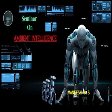  Ambient intelligence (AmI) 