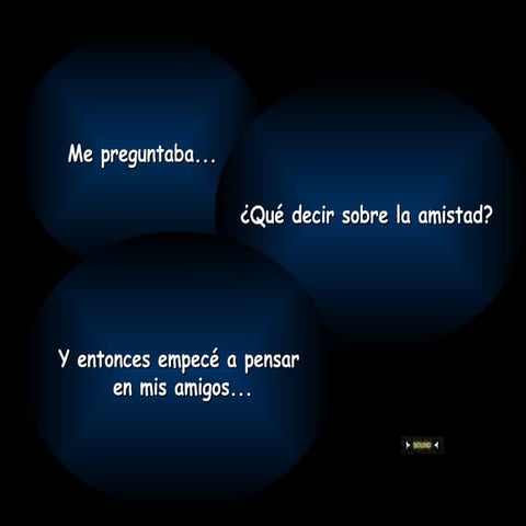 La gratitud de la amistad