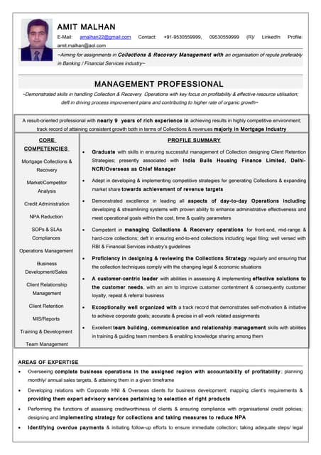 Amit malhan cv