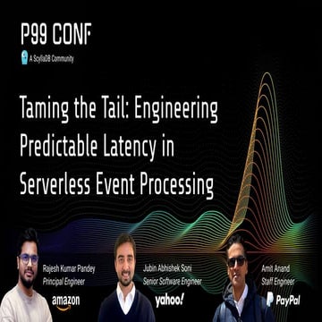 Taming the Tail: Engineering Predictable Latency in Serverless Event ...