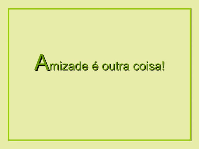 Amizade